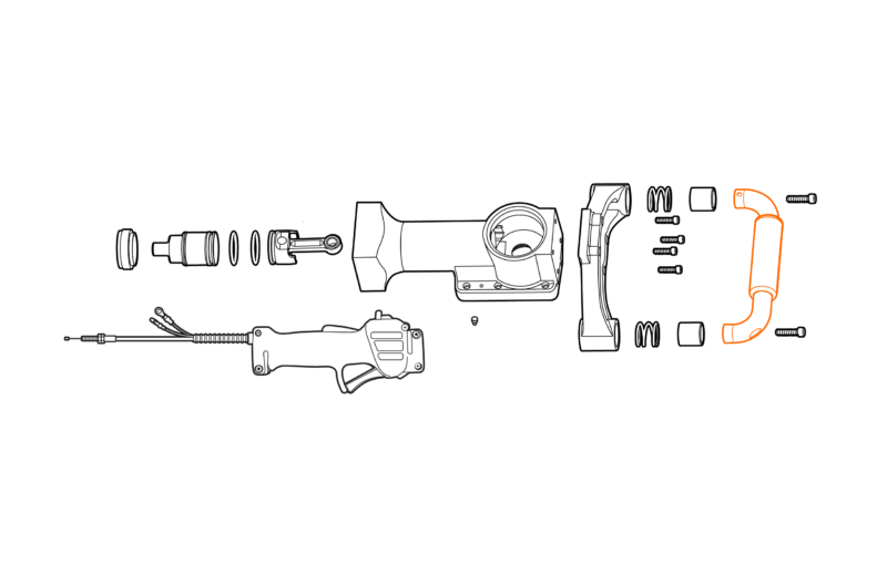 301222 Top Handle Assembly