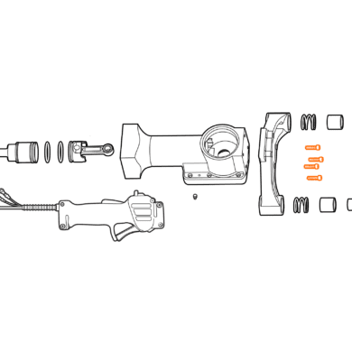 300715-4 Pro Series Handle Bolt (qty. of 4)