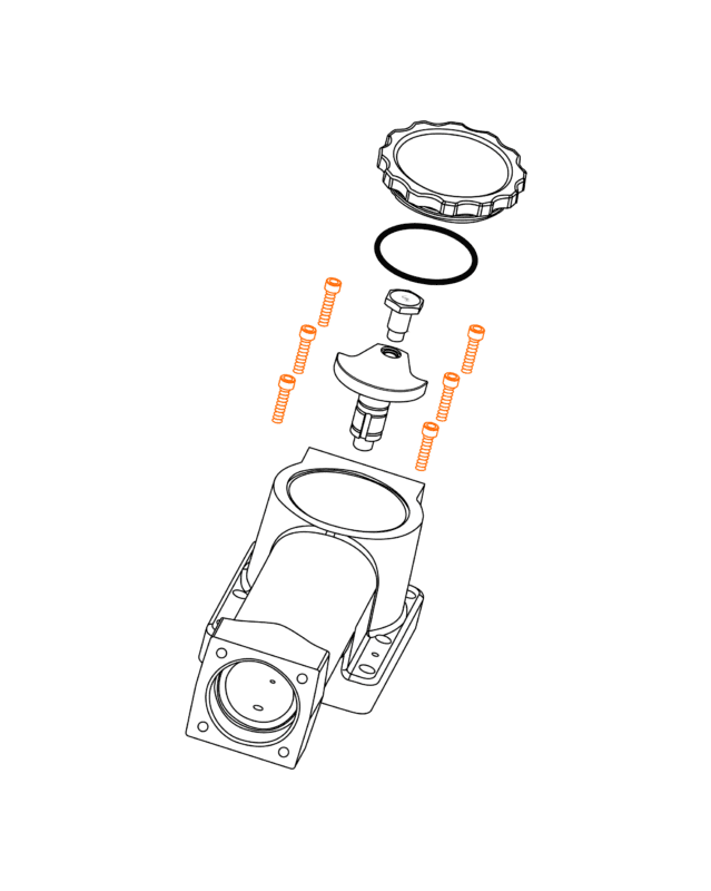 300704-6 Crankcase Bolt Set (qty. of 6)