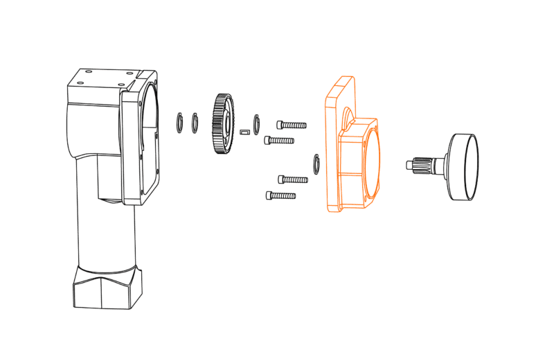 300025 Clutch Housing with Bearings