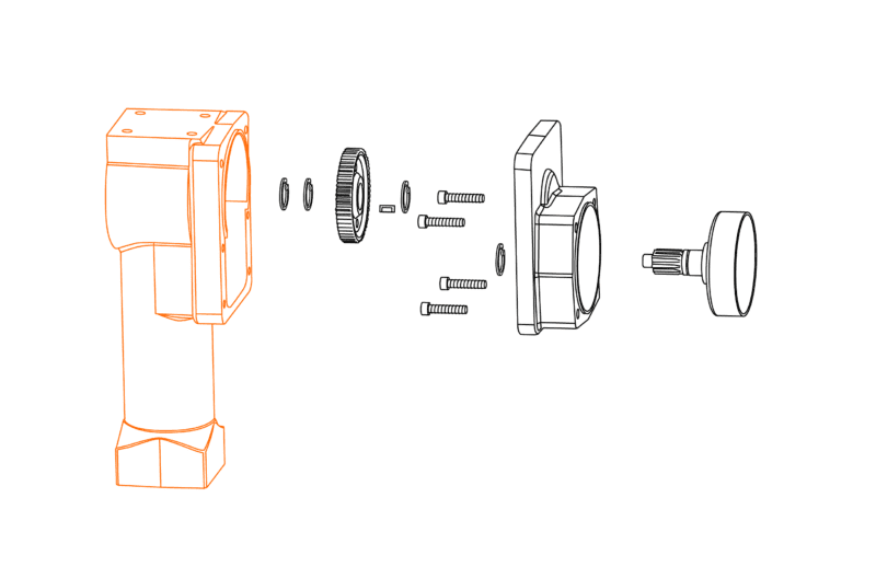 301016 Body Assembly with Cylinder and Bearings