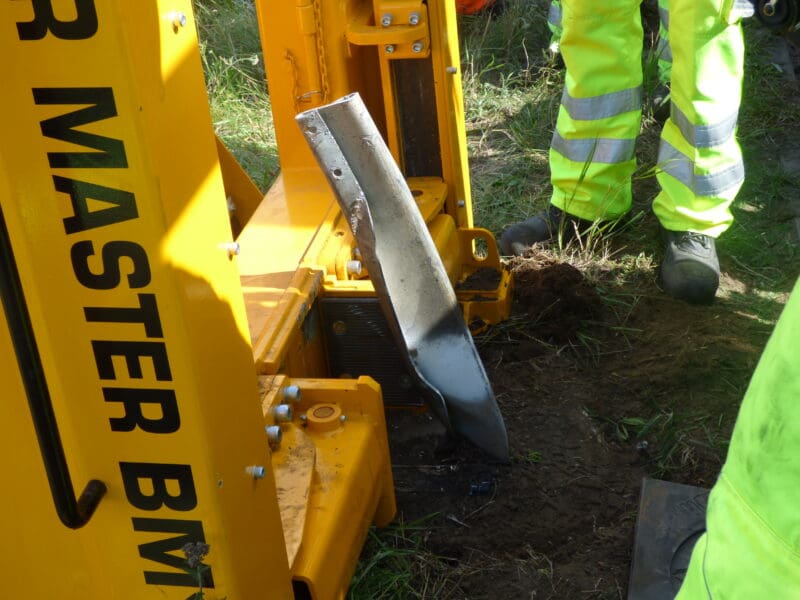 Barrier Master voor geleiderails verwijdering